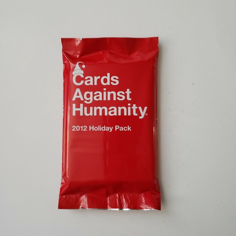 Cards Against Humanity 2012 Holiday Pack Expansion Set Factory Sealed